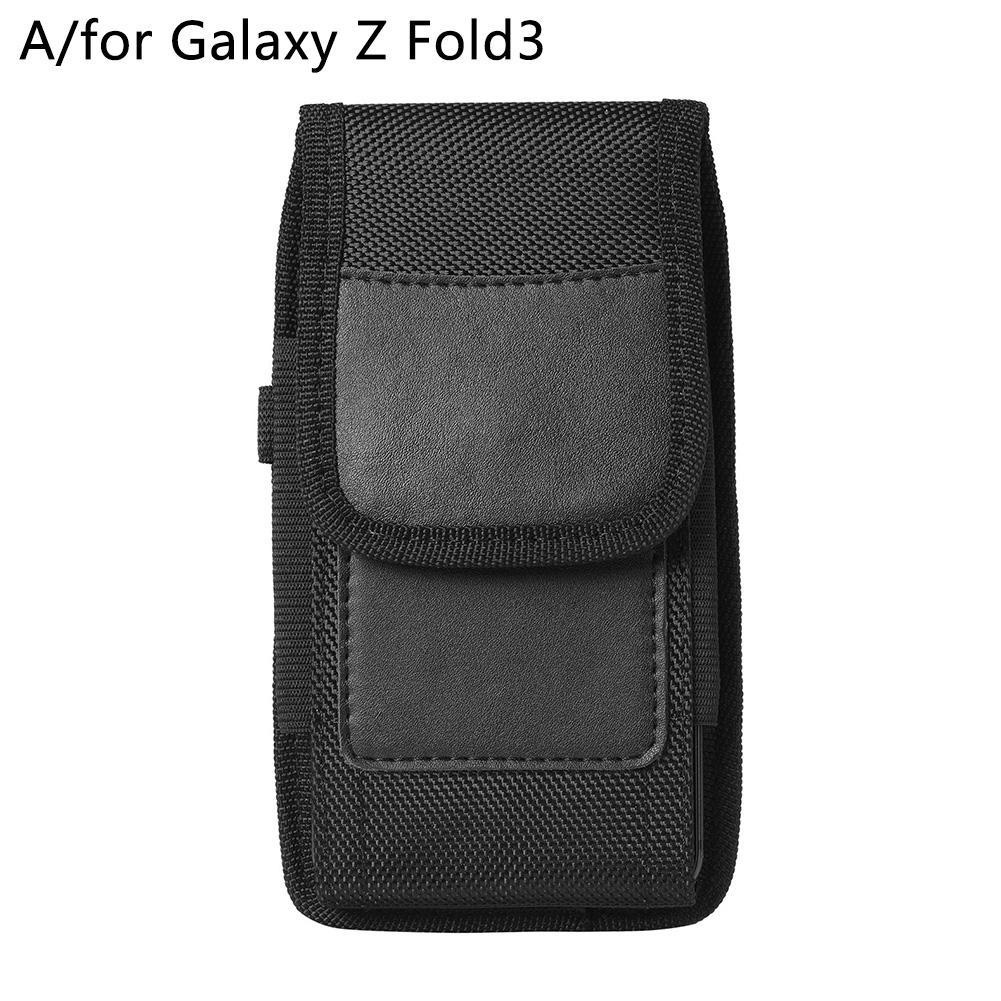 Bao da điện thoại nắp lật kèm ngăn đựng thẻ và dây đeo cho Samsung 5G N0H9 Flip3 Fold3 Galaxy Y4X4 Y2X7 A5O4 J1C9