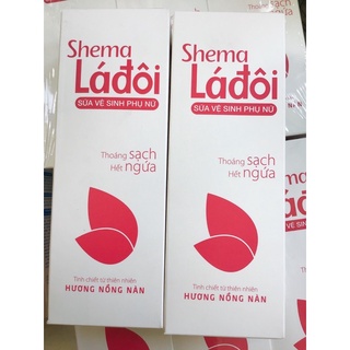 Dung dịch vệ sinh phụ nữ SHEMA LÁ ĐÔI