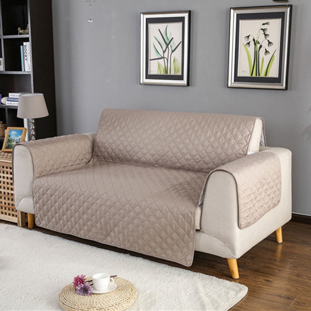 TS0 Pet's Couch Cover Stretch Sofa Seat Lounge Protector 1-2-3 Seater Waterproof Tophope