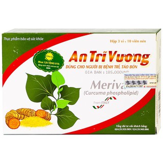 AN TRĨ VƯƠNG -  Dùng cho người bị bệnh trĩ, táo bón