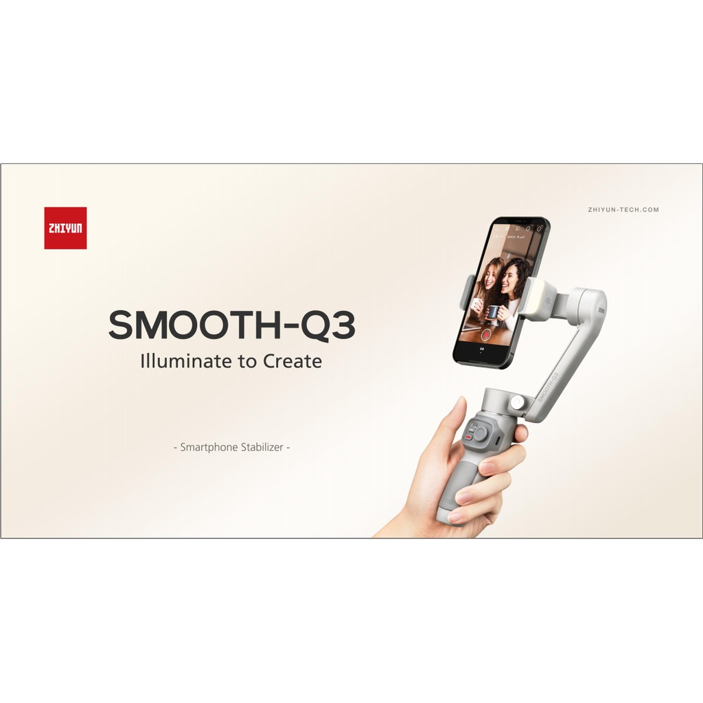 THIẾT BỊ CHỐNG RUNG ZHIYUN SMOOTH Q3 CHÍNH HÃNG
