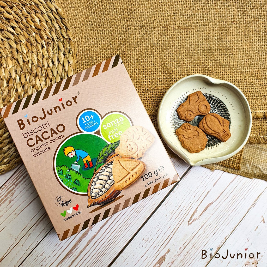 Bánh ăn dặm hữu cơ cho bé - Bio Junior - 100g