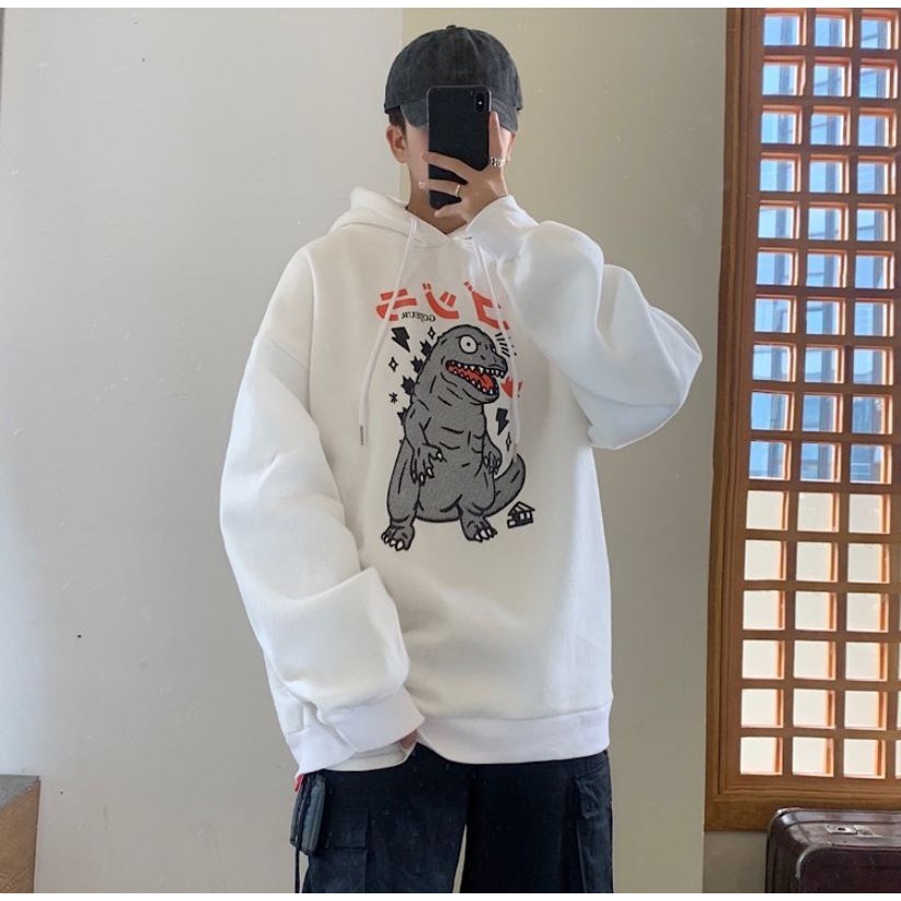 Áo Hoodie Nam Nữ phong cách Harajuku cá tính chất nỉ trần bông SG814 | BigBuy360 - bigbuy360.vn