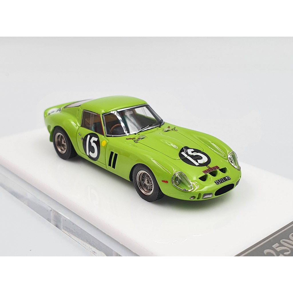 Xe Mô Hình Ferrari 250GTO S/N 3505GT #15 Limited Tỉ lệ 1:64 Hãng sản xuất My64 ( Xanh Lá #15)