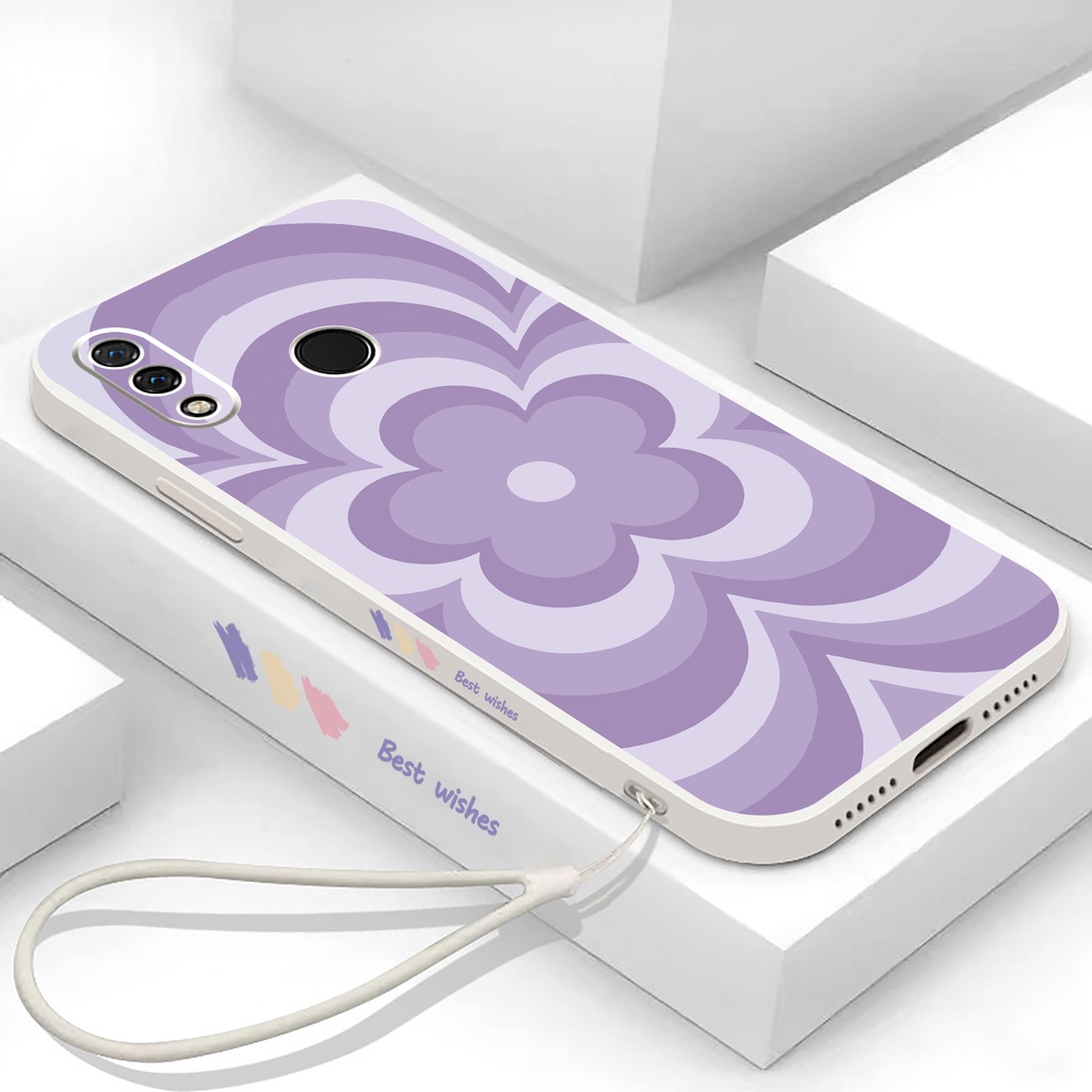 Ốp Điện Thoại TPU Họa Tiết Hoa Chống Bám Vân Tay Cho samsung J7PRO J7Prime J4plus J6Prime J2Prime A12 A50 A52s A11 A03S A71