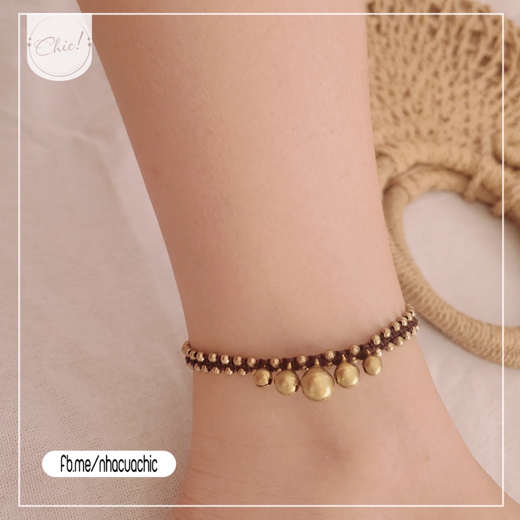 Lắc chân chuông đồng - Ciara Anklet