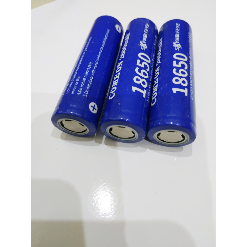 Cell Pin 18650 dung lượng 2600mAh dòng xả cực cao