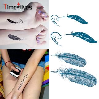 TF▶ Temporary Tattoo Sticker for Men Women Waterproof Removable Body Art Stickers