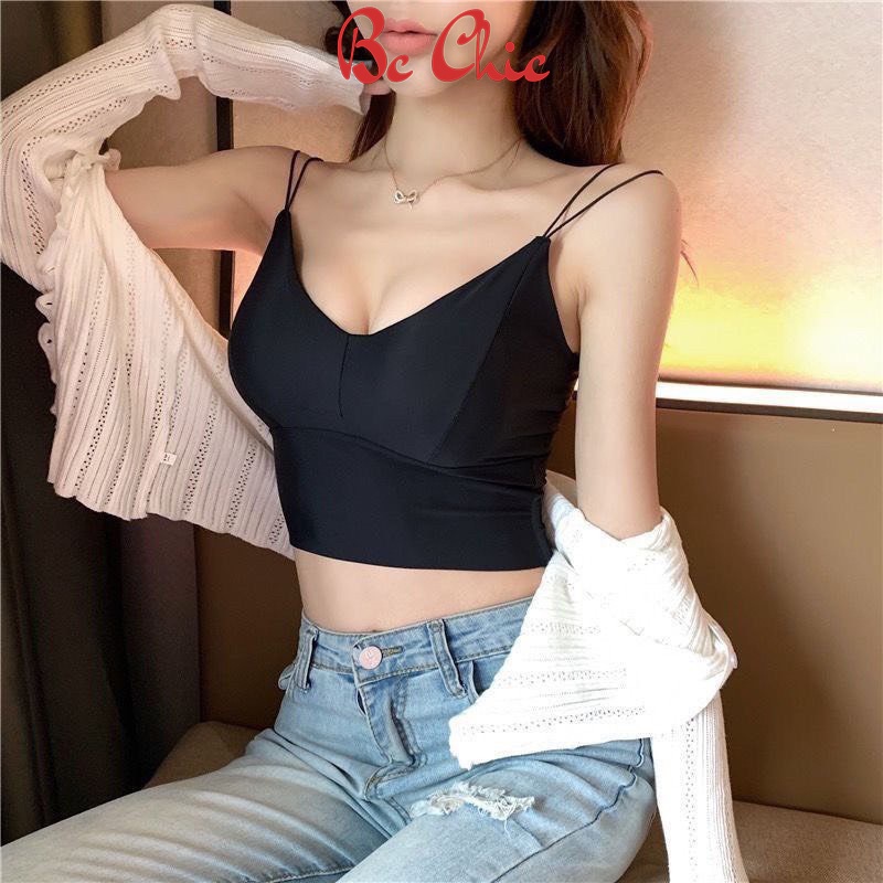 Áo Bra Nữ 2 dây Nâng Ngực - Áo bra nâng vòng một gợi cảm mẫu Bra đúc su B115 BC_CHIC LINGERIE
