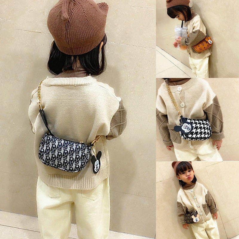 Túi đeo vai một bên phong cách Hàn Quốc cho bé gái