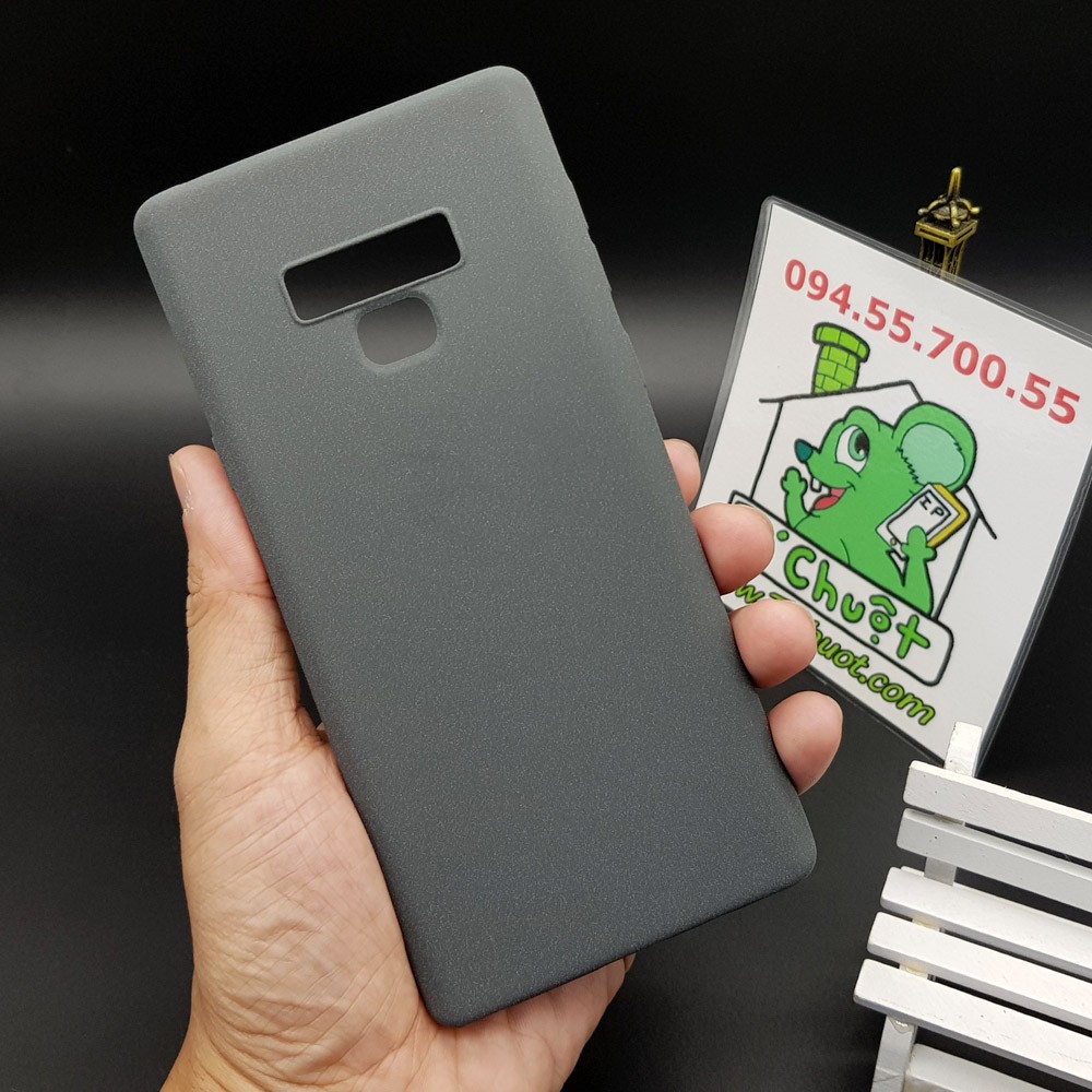 [Ảnh Thật] Ốp lưng Samsung Note 9 Dẻo Màu Phun Cát Nhám Mịn