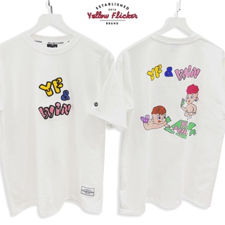 Áo thun tay ngắn yellow flicker yfwin22 unisex