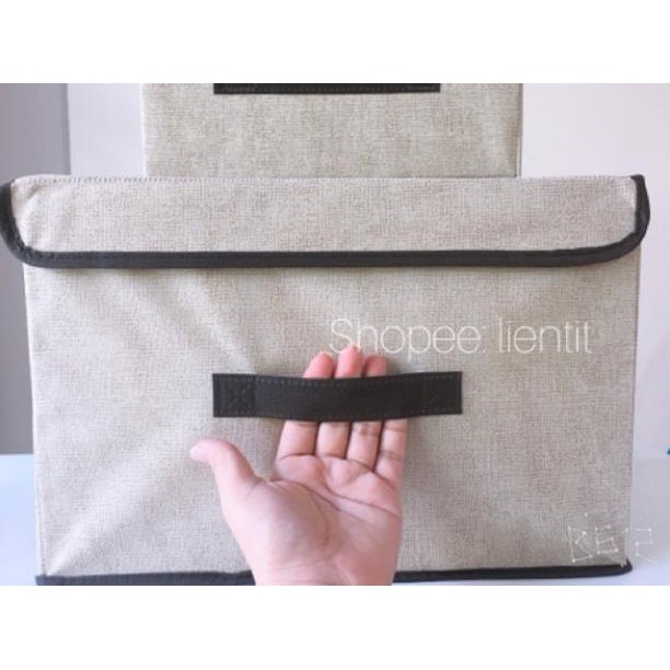 Hộp vải đựng đồ tiện lợi, thùng đựng quần áo đa năng K49