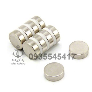 Viên Nam châm tròn 15 x 5 mm ( 1 Viên )
