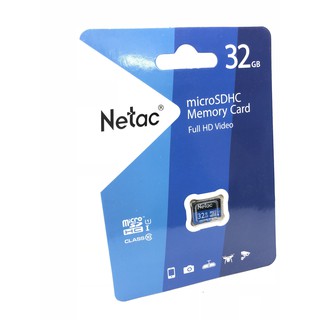 Thẻ Nhớ Netac 32GB Class 10 - Tốc Độ 80mb/S