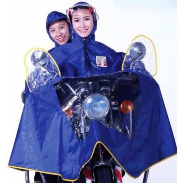 Áo mưa phản quang 1 đầu, 2 đầu không thấm nước cực tốt, thuận tiện cho người đi xe máy