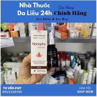 Nanophy acnes 20ml hỗ trợ mụn đỏ thâm