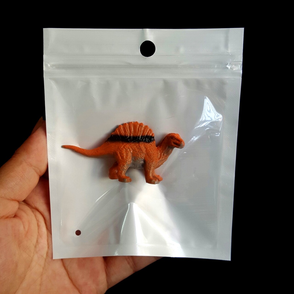 Combo 10 túi zip trắng 1 mặt trong kích thước 10cm x 12cm