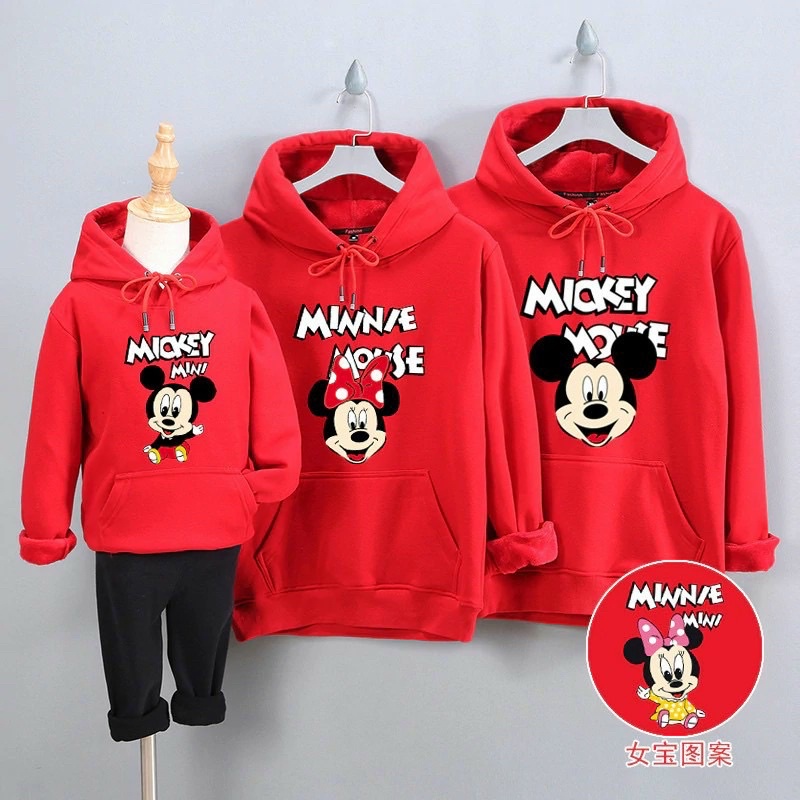⚡️SIÊU_SALE⚡️ Áo Hoodie Nỉ Bông Gia Đình Cao Cấp, Đủ size từ 7 đến 100kg cho nam nữ và bé