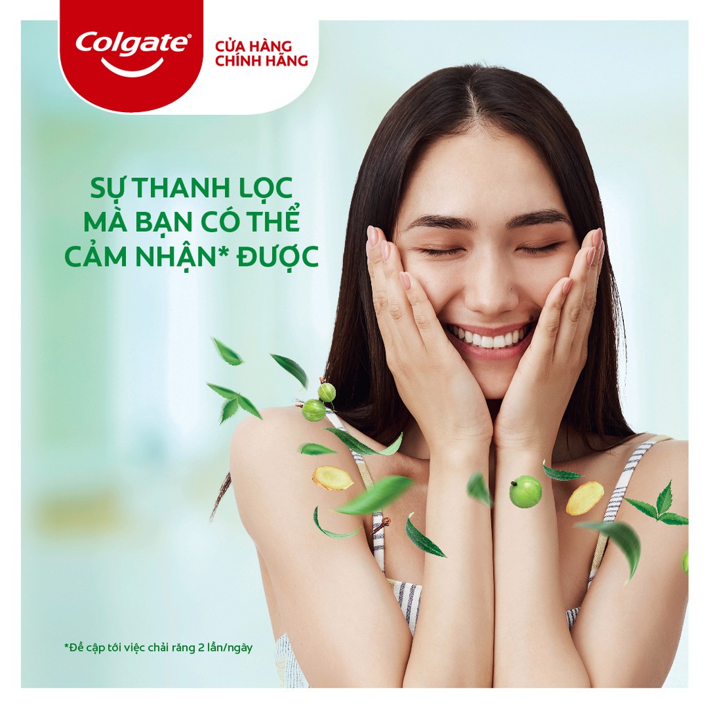 Kem đánh răng Colgate thảo mộc thiên nhiên Herbal Detox 120g