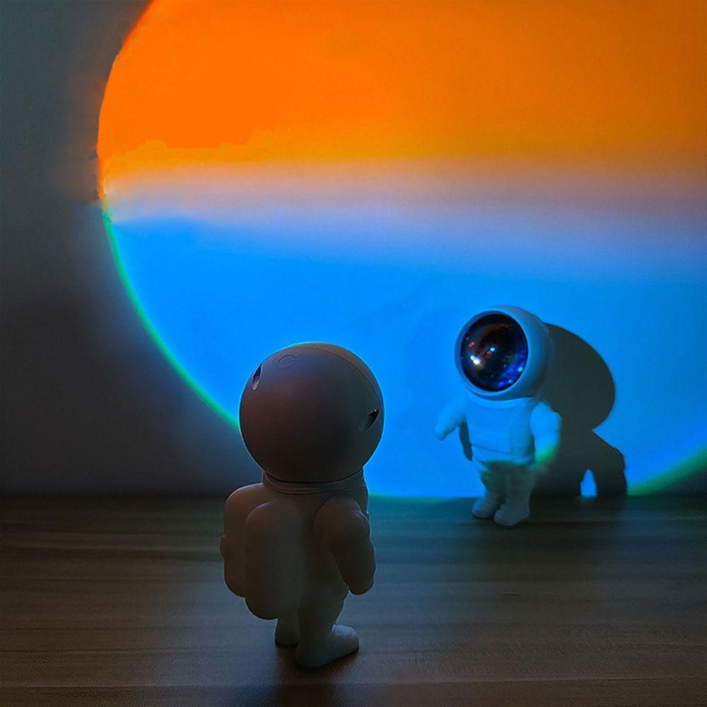 Đèn Ngủ YOLA Ánh Sáng Mặt Trời Lặn 360° Máy ChiếU Trang Trí TườNg Robot ĐộC ĐáO