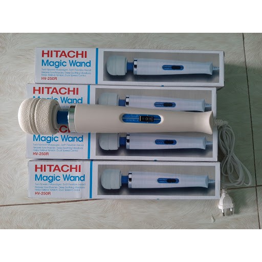 MÁY MASSAGE CẦM TAY HITACHI HV-250R GIẢM ĐAU NHỨC XƯƠNG KHỚP HIỆU QUẢ