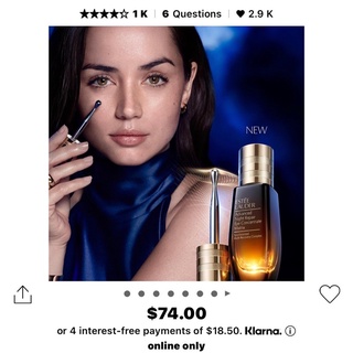 [SALE 50%] Serum dưỡng da, mắt Estee Lauder fullsize, fullbox