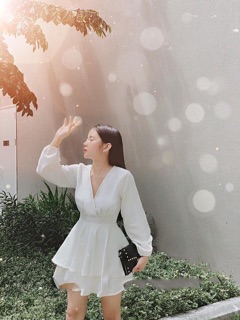 Jum trắng tầng đắp chéo ngực🌸