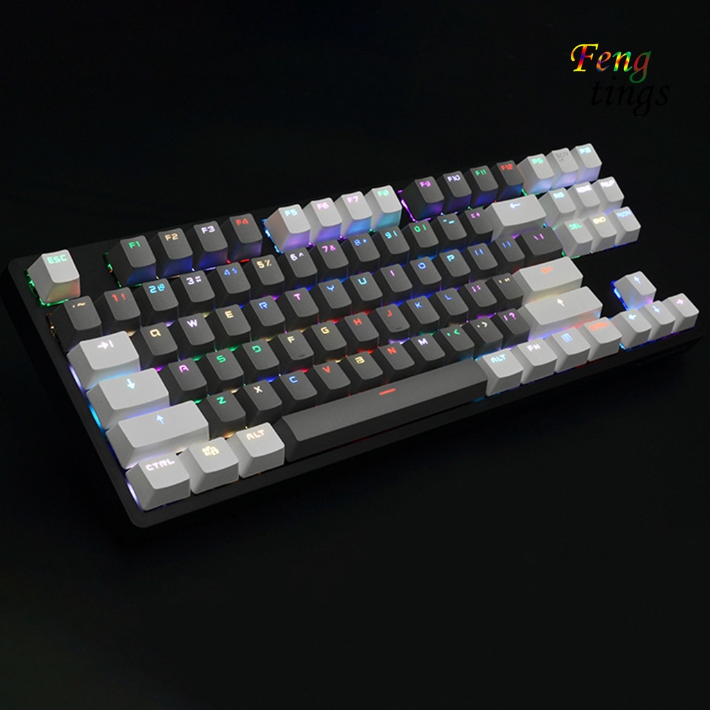 Nút Bàn Phím Cơ Pbt Màu Sắc Tương Phản Thay Thế Cho Pc 87 Phím
