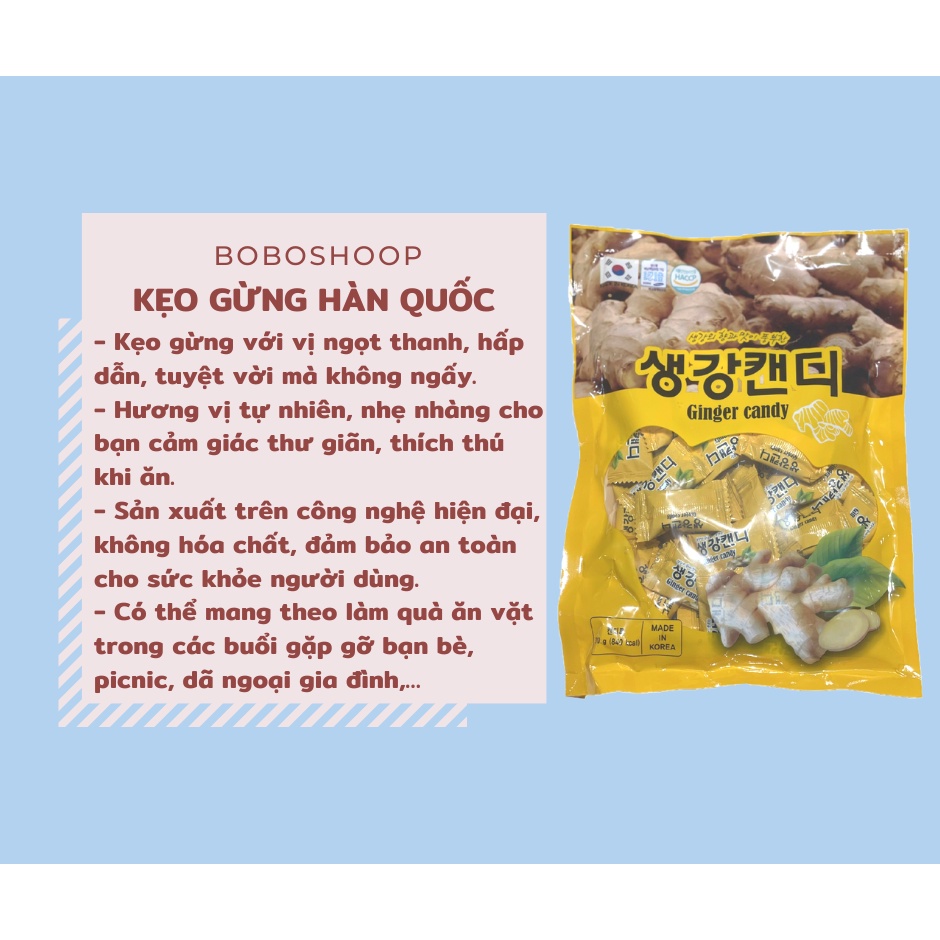 Kẹo Gừng Hàn Quốc 210gr
