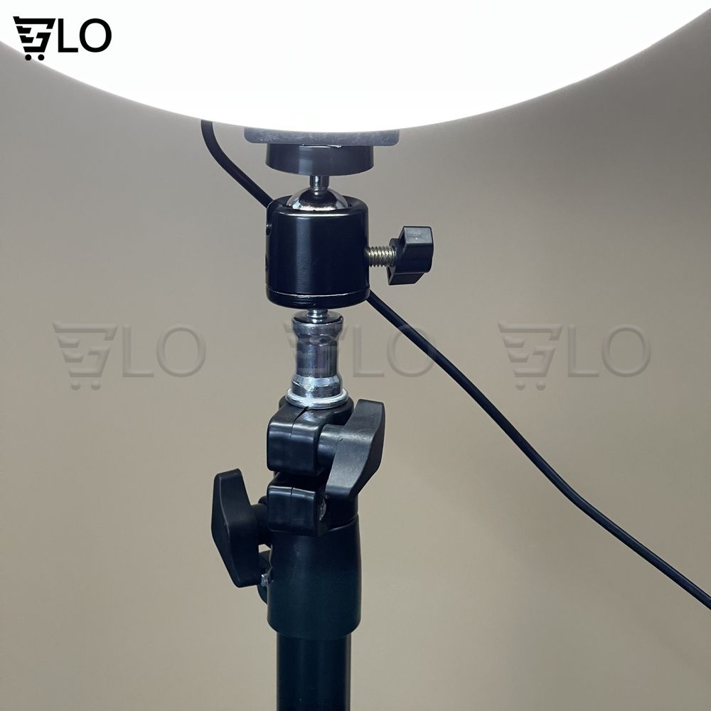 [Hỏa Tốc HCM] Bộ Giá Đỡ Điện Thoại Livestream Có Đèn Led 26cm/33cm Chiều cao 2 mét 1
