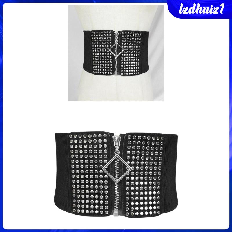 Thắt Lưng Bản Rộng Co Giãn Thời Trang Dùng Hóa Trang Dự Tiệc