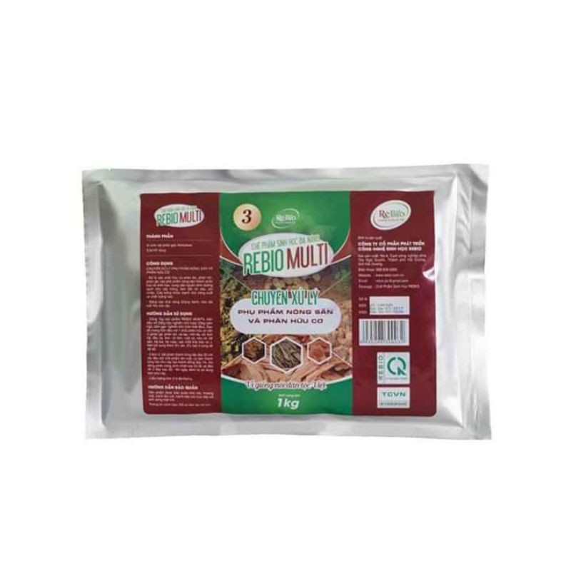 Chế phẩm Mutil3 chuyên ủ phân hữu cơ