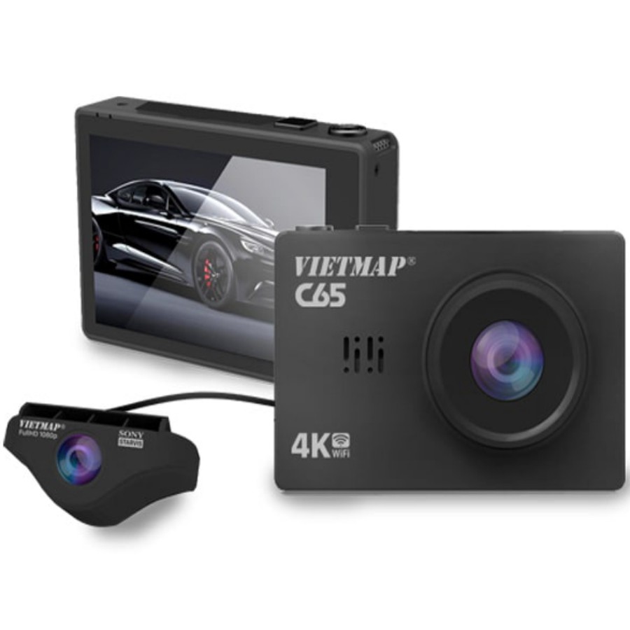 Camera hành trình ô tô 4K Vietmap C65 bảo hành 24 tháng