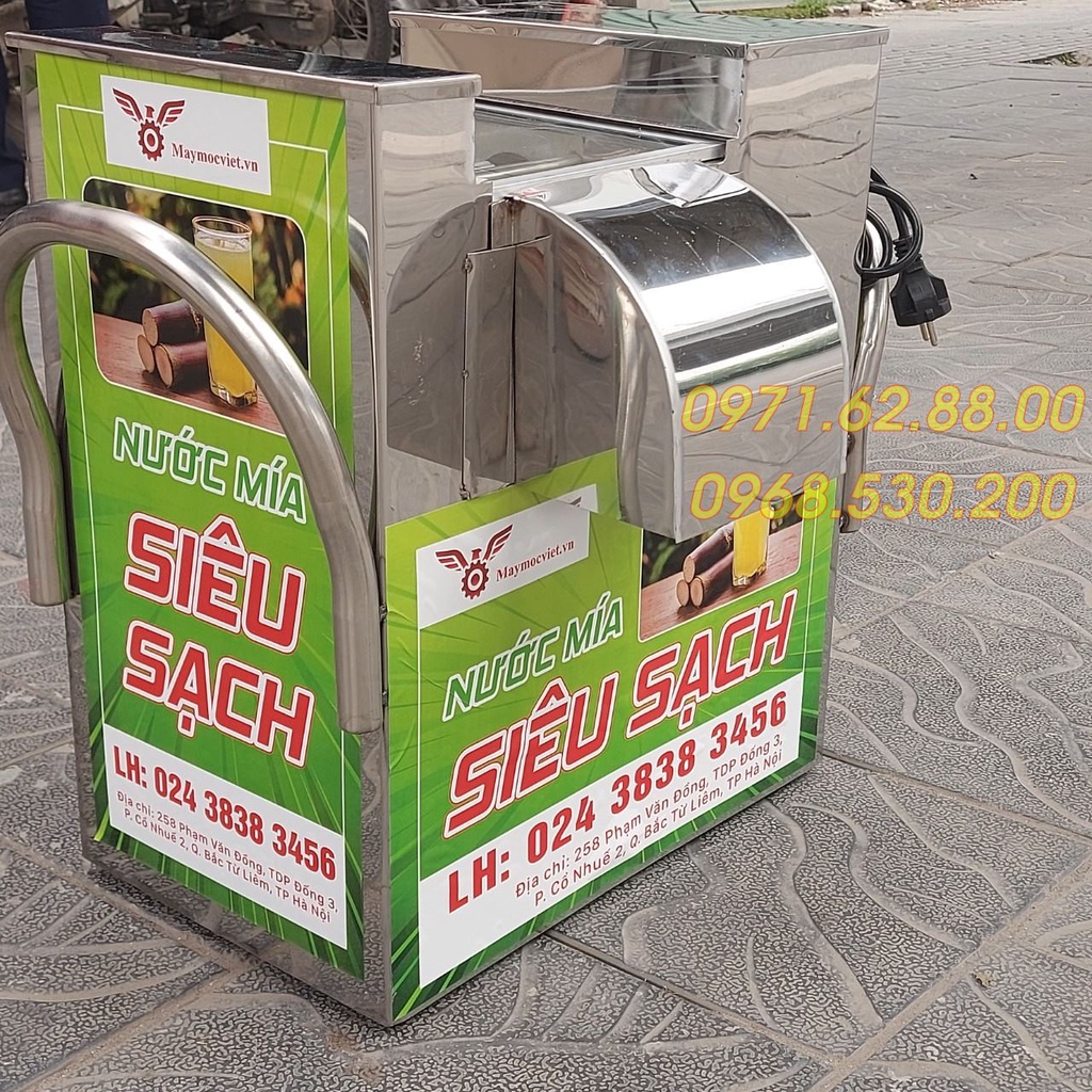 Miễn phí vận chuyển máy ép nước mía siêu sạch bảo hành 12 tháng