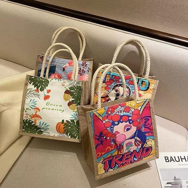 [Mã WAMT2405 giảm 10K đơn 0K] Túi Cói 💖 𝑭𝑹𝑬𝑬𝑺𝑯𝑰𝑷 💖 Túi Xách Nữ Mini Phong cách Vintage