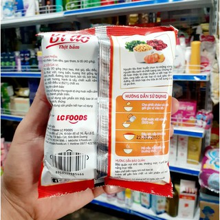 Cháo Bí Đỏ Thịt Bằm 50g