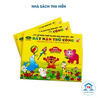 Đất nặn 10 màu MIC - Đất nặn thủ công không độc