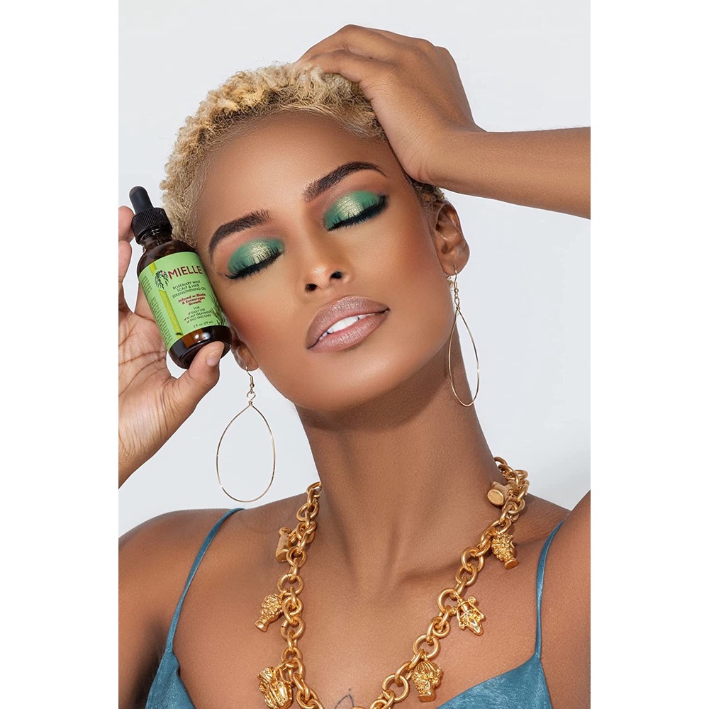 Mielle Organics Rosemary Mint Scalp & Hair Strengthening Serum,  Helps support Growth and Length Retention, Invigorates and Nourishes Follicles