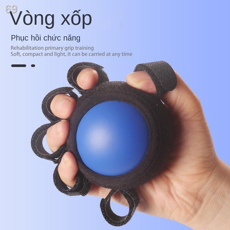 Hand Grip Ball Phục hồi chức năng Thiết bị tập luyện ngón tay Pinch Huấn viên Vòng đàn Bài áp lực BànL