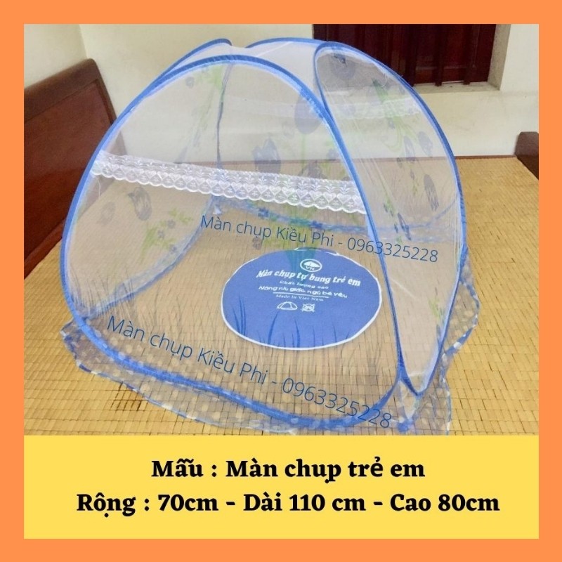 Màn chụp tự bung gấp gọn chống muỗi Kiều Phi