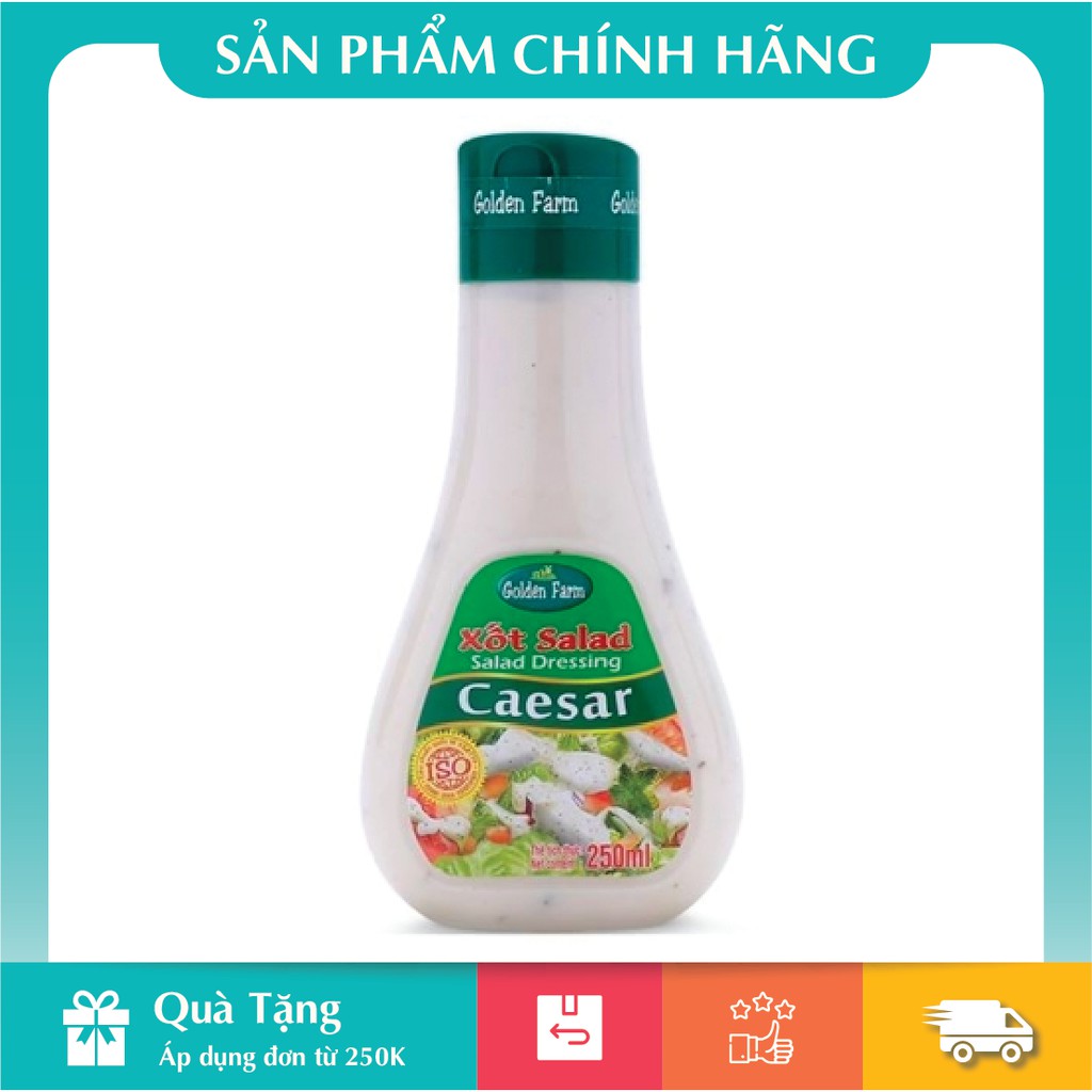 [HÀNG CHÍNH HÃNG] Sốt Salad Caesar Golden Farm 250ml