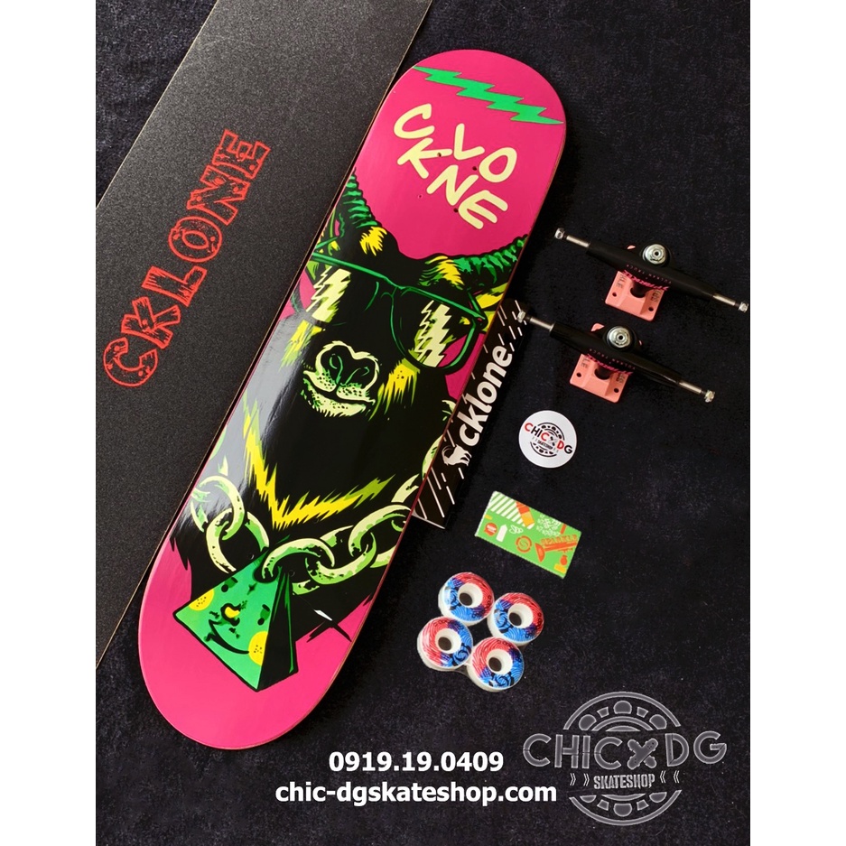 Skateboard ván trượt chuyên nghiệp chính hãng Cklone có bảo hành - dành cho cả người lớn và trẻ em