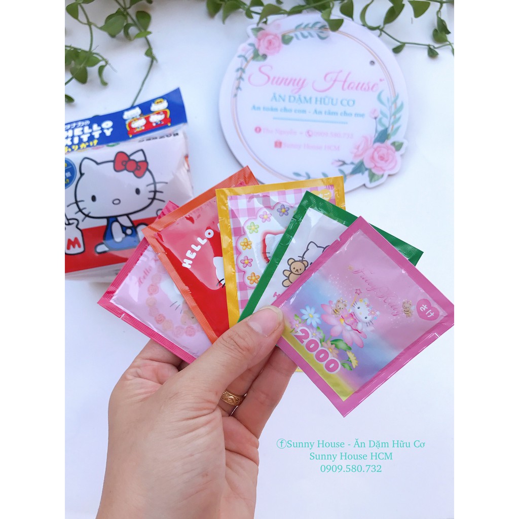 Gia vị rắc cơm Hello Kitty Nhật Bản