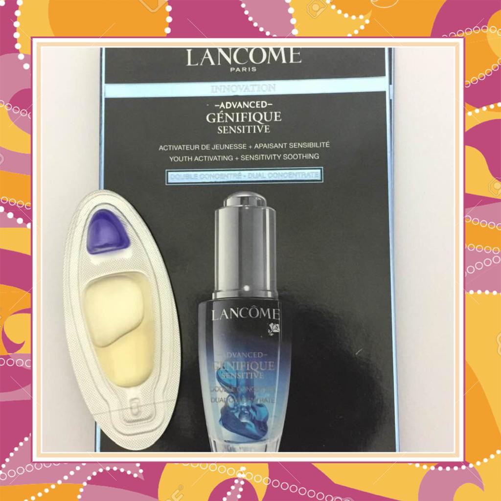 Tinh chất trẻ hóa da và dịu da nhạy cảm Lancome Advanced Génifique sensitive 4ml