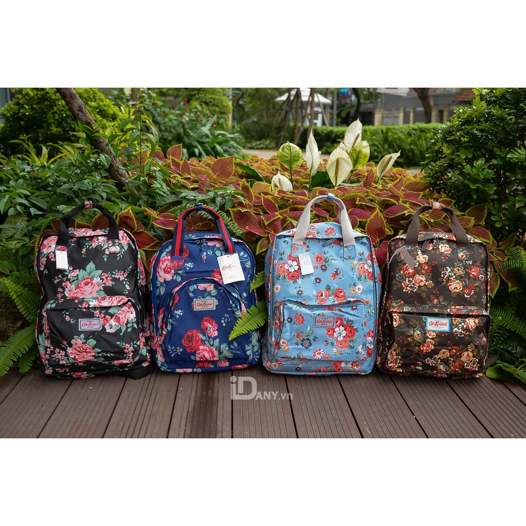 Balo thời trang nữ Ulzzang, balo học sinh nữ đi học đi chơi chống thấm nước tốt, balo CathKidston đẹp