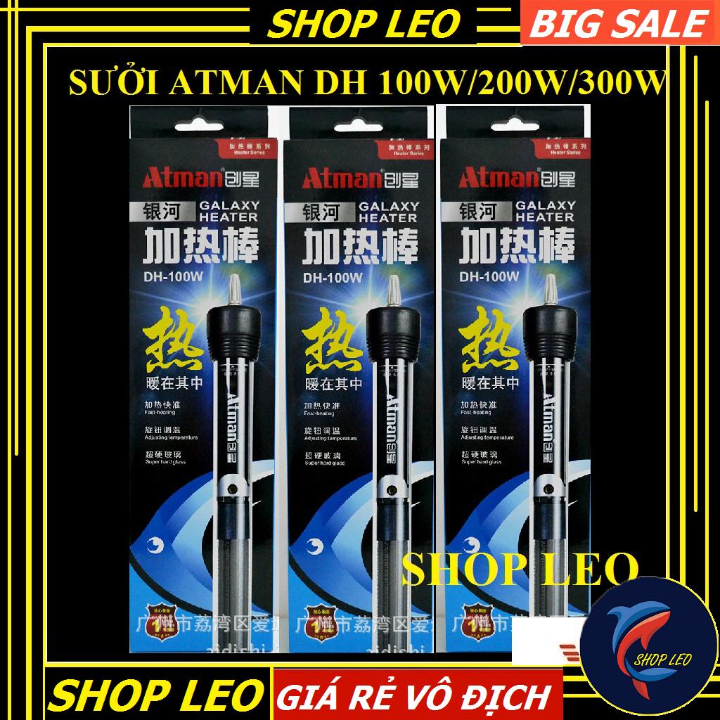 [Mã PET50K giảm Giảm 10% - Tối đa 50K đơn từ 250K] Sưởi ATMAN DH 100W/200W/300W - phụ kiện cá cảnh - shopleo