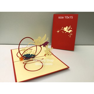 Tinker Bell  2 - Thiệp 3D