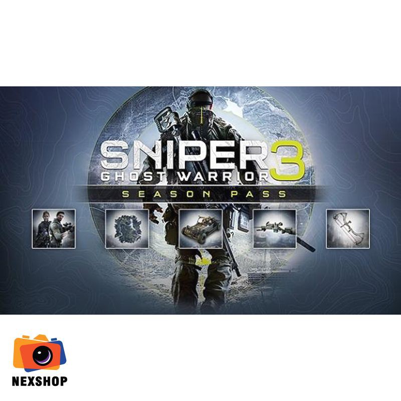 Sniper 3 Ghost Warrior | Sesion Pass Edition | Đĩa games PS4 | Đĩa US hệ ALL