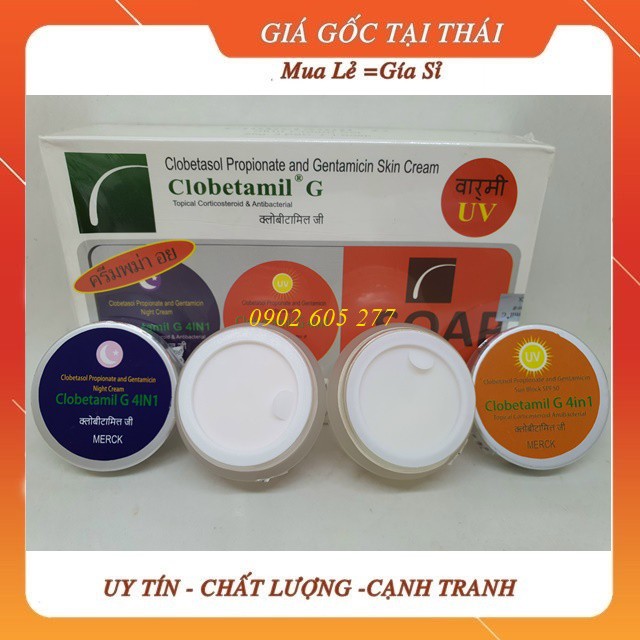 [hàng chính hãng] Bộ nám cao cấp Clobetamil G Thái Lan HÀNG LOẠI I